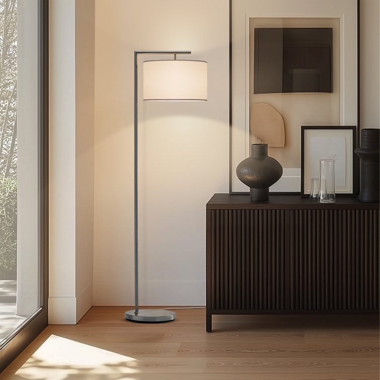 Brightech Montage Modern LED Floor Lamp Rose Gold